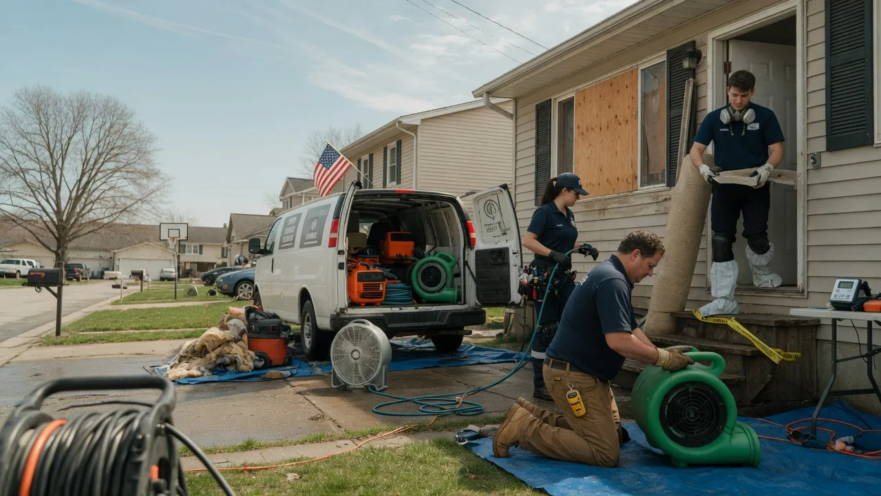 Water Damage Restoration in Collinston, LA near me